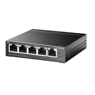 Tp-link tl-sg105mpe switch 5xgbe (4poe+) metal