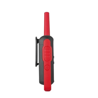 Motorola t62 walkie talkie 8km 16ch rojo duo