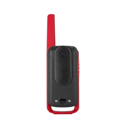 Motorola t62 walkie talkie 8km 16ch rojo duo