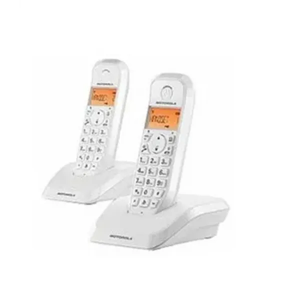 Motorola s1202 telefono dect duo blanco