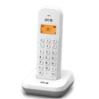 Spc 7310bs telefono inalámbrico art blanco