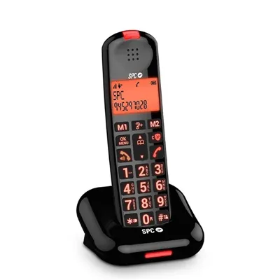 Spc 7612n telefono inalámbrico comfort kairo negro