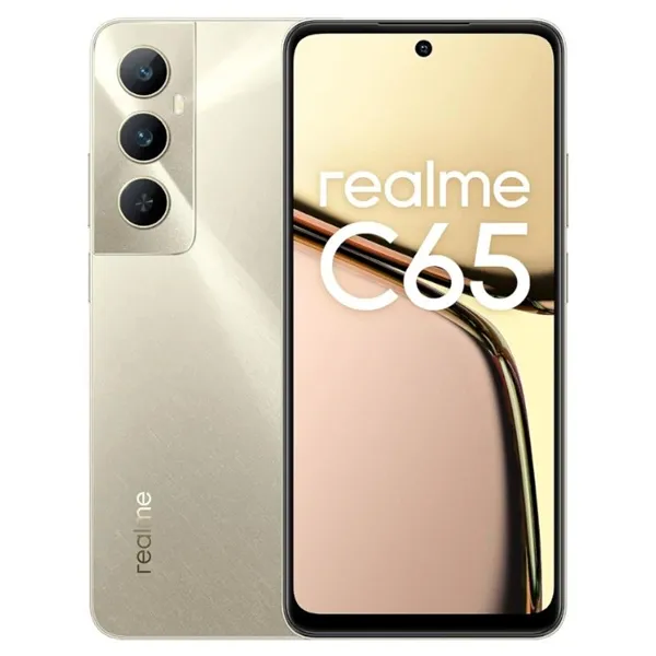 Realme c65 6.67" hd+ 90 hz 6gb 128gb gold