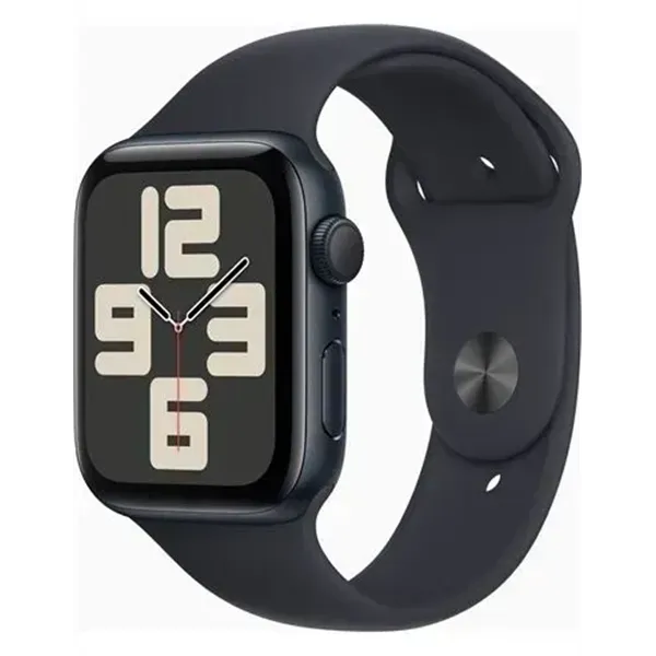 Apple Watch SE 2 Gen del 2023 (GPS) 44 mm Medianoche con correa deportiva M/L Medianoche