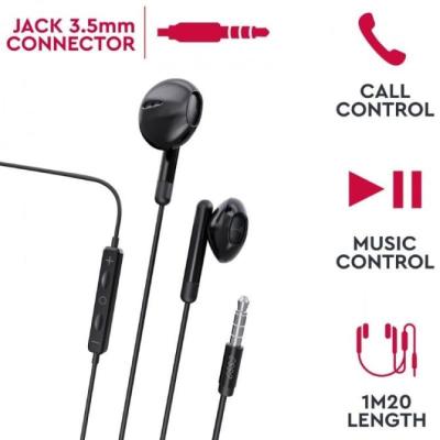 Auriculares Intrauditivos Myway MWHPH0019/ con Micrófono/ Jack