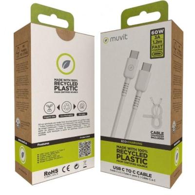 Cable USB 2.0 Tipo-C Muvit For Change MCUSC0008/ USB Tipo-C