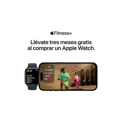 Apple Watch SE 2 Gen del 2023 (GPS) 44 mm Medianoche con correa