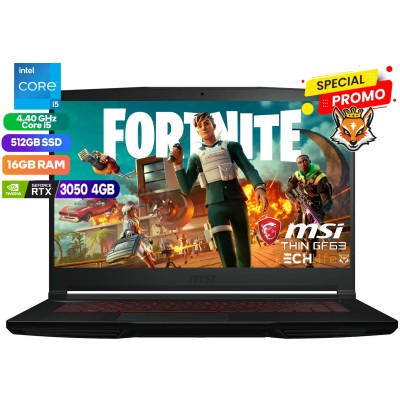 MSI Thin GF63 12UC-690XES Intel Core i5-12450H 16GB 512GB SSD