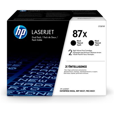 HP Paquete de 2 cartuchos de tóner negro Originales LaserJet