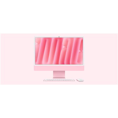 Apple iMac 24" 4,5K ( 2024) Rosa M4 CPU x8/GPU x8 16GB 256GB