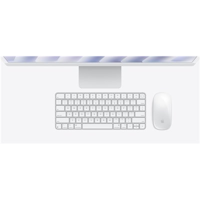 Apple iMac 24" 4,5K Cristal Nanotexturizado ( 2024) Plata M4