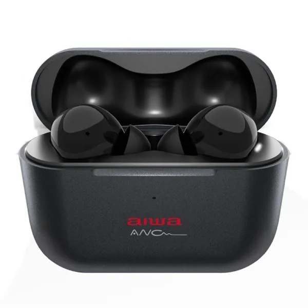 Auriculares Bluetooth Aiwa EBTW-888ANC con estuche de carga/ Autonomía 4h/ Negros