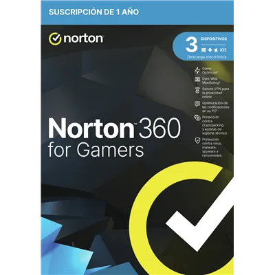 Norton 360 for Gamers 2024 | 3 Dispositivos + 50GB Nube