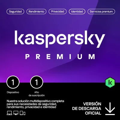 Kaspersky Premium Total Security 2024 | 1 Dispositivo | 1 año |