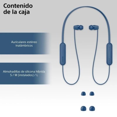 Auriculares Inalámbrico Intrauditivos Sony WI-C100/ con