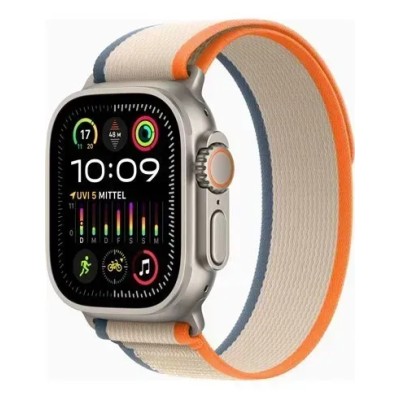 Apple Watch Ultra 2 con Correa Loop Trail Naranja/Beis L Grande