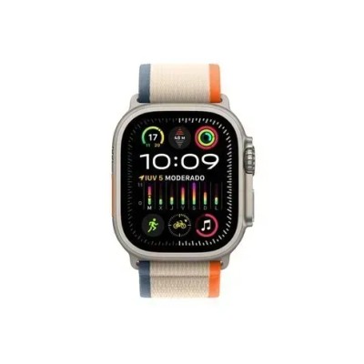 Apple Watch Ultra 2 con Correa Loop Trail Naranja/Beis L Grande