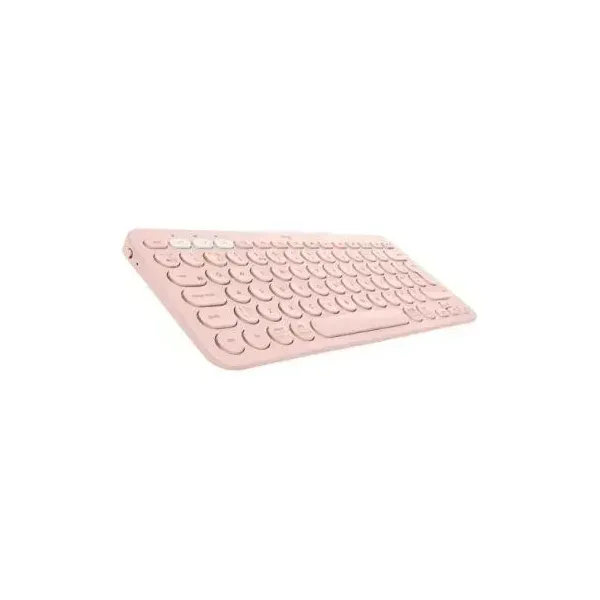 Logitech K380 Rosa Teclado Mini Bluetooth multidispositivo para Windows/Apple iOS/Android/Chrome