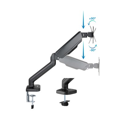 Soporte para Monitor TooQ DB5032TNR-B/ hasta 9kg