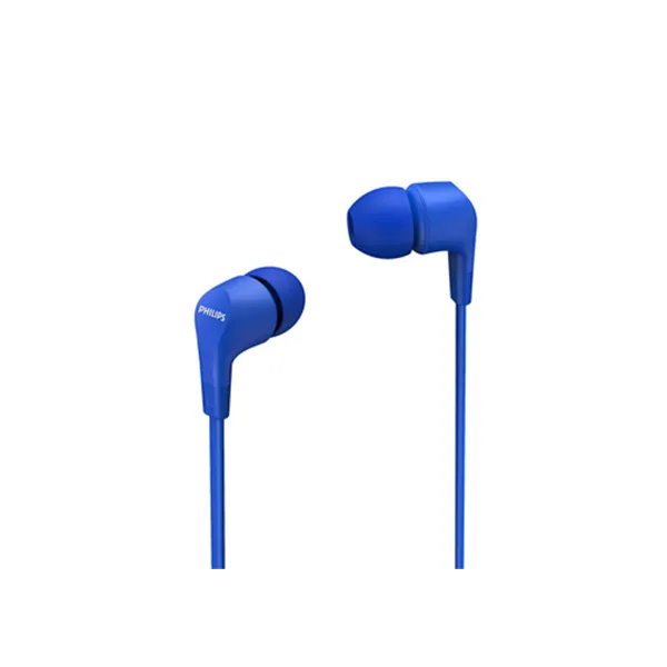 Auriculares Intrauditivos Philips TAE1105BL/ con Micrófono/ Jack 3.5/ Azules