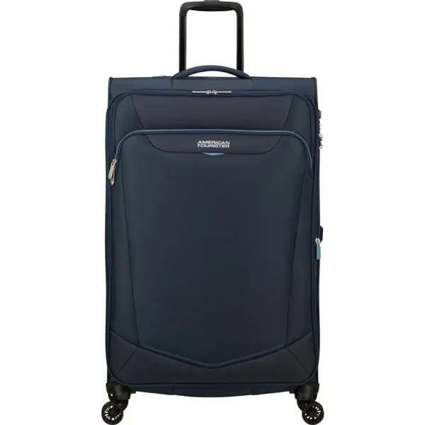 Maleta American Tourister SummerRide Spinner 80cm/ 80x48x30cm/ 4 Ruedas/ Azul Marino