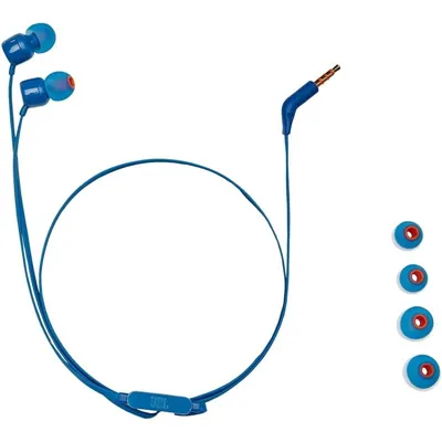 Auriculares Intrauditivos JBL Tune 110/ con Micrófono/ Jack