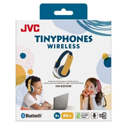 Auriculares Infantiles Inalámbricos JVC Tinyphone HA-KD10W/