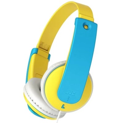 JVC HA-KD7 KIDS Auriculares Infantiles Amarillo/Azul con toma