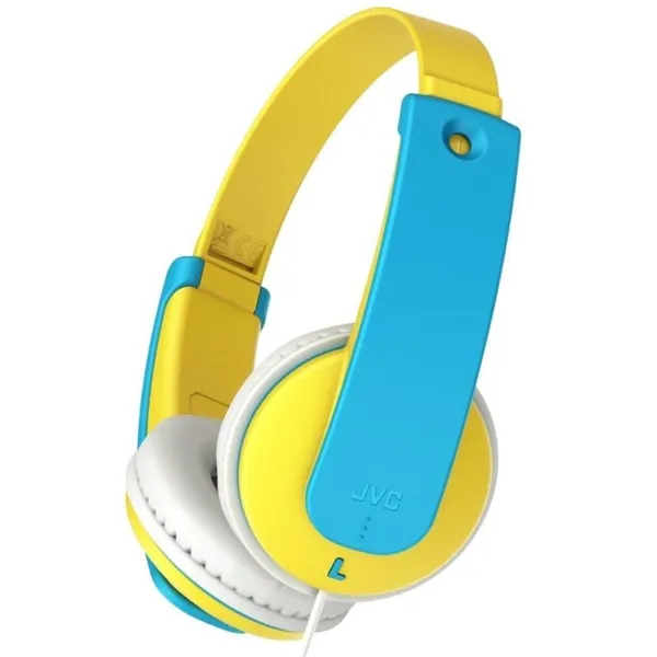 JVC HA-KD7 KIDS Auriculares Infantiles Amarillo/Azul con toma Jack 3.5mm