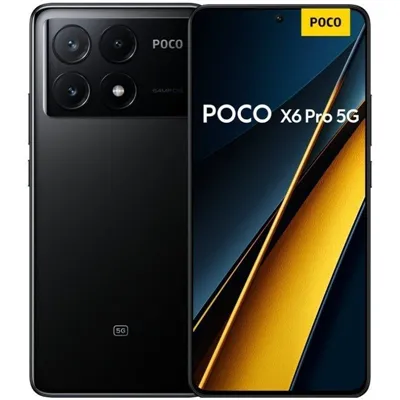 Smartphone Xiaomi POCO X6 Pro 12GB/ 512GB/ 6.67'/ 5G/ Negro