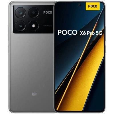 Xiaomi POCO X6 Pro 5G Gris 256GB 8GB 6.67" Amoled 1.5K