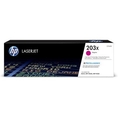 HP 203X Alta Capacidad Magenta Original | Tóner CF543X