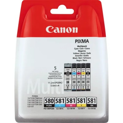 Canon cartucho multipack pgi-580/cli-581