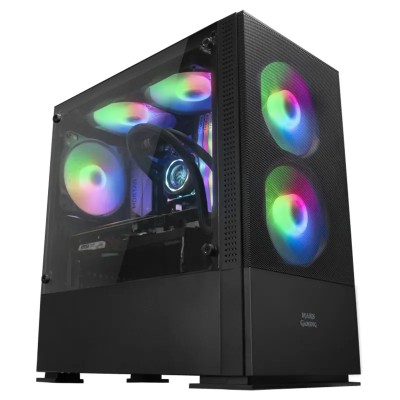 Mars Gaming MC-Z Negra Premium m-atx 2x frgb negra