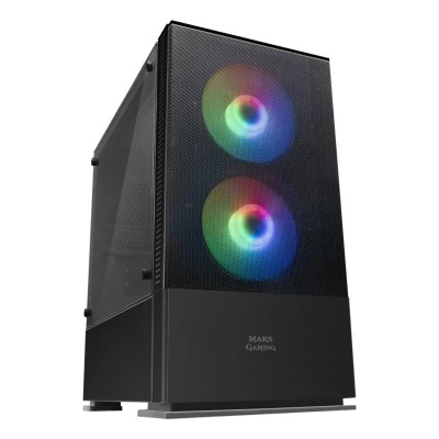 Mars Gaming MC-Z Negra Premium m-atx 2x frgb negra