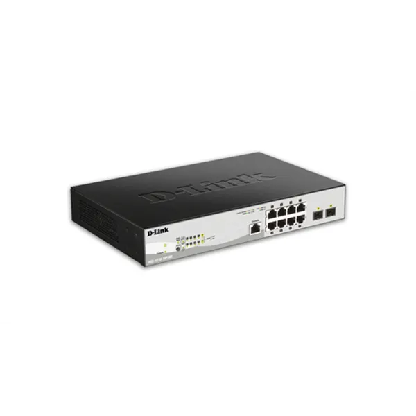 D-link dgs-1210-10p/me/e 10xgb poe+ switch 2xc