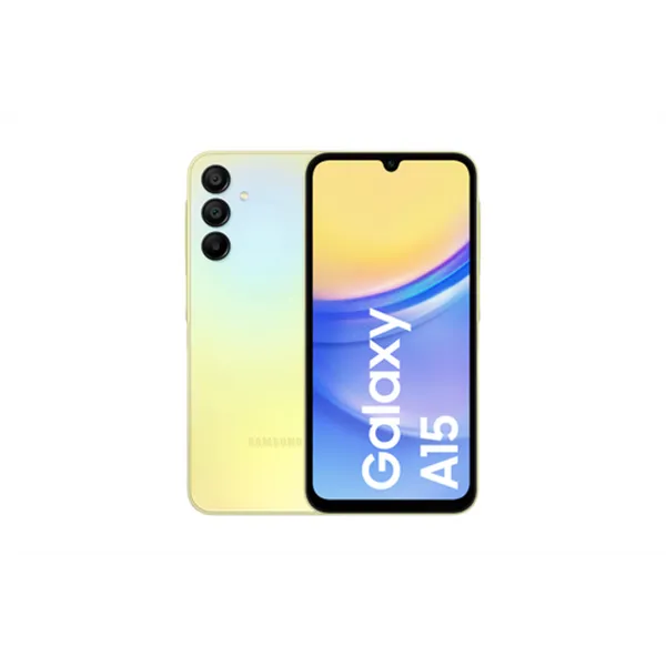 Samsung galaxy a15 6.6" fhd+ 128gb 4gb yellow