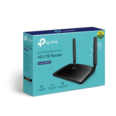 TP-Link Archer MR200 Router 4G+ LTE Inalámbrico con SIM y WiFi