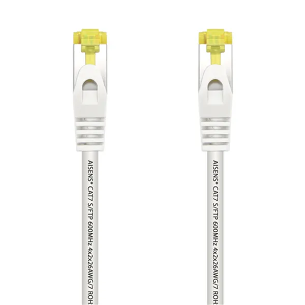 Cable de Red RJ45 SFTP Aisens A146-0488 Cat.7/ 25cm/ Blanco