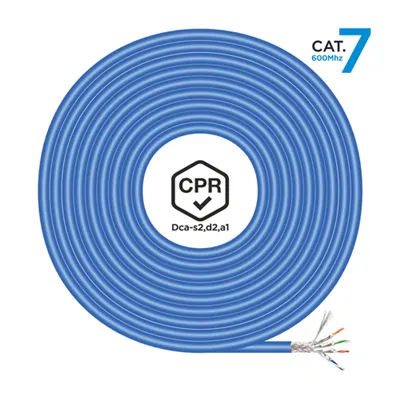 Bobina de Cable RJ45 SFTP AWG23 LSZH CPR Dca Aisens A146-0666