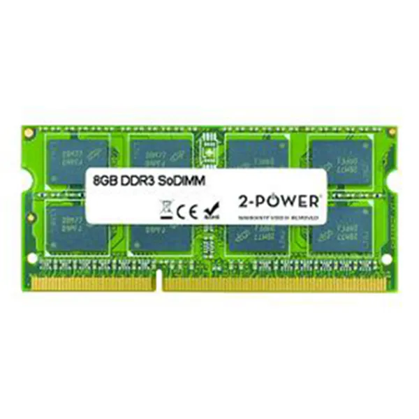 Memoria RAM 2-Power MultiSpeed 8GB/ DDR3L/ 1066/ 1333/ 1600MHz/ 1.35V/ CL7/9/11/ SODIMM