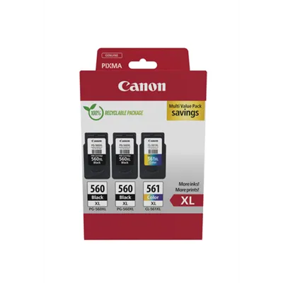 Cartucho de Tinta Original Canon PG-560XL + CL-561XL Multipack