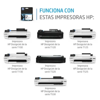 HP 711 Multipack cartuchos 3x Magenta CZ135A - Cartucho de