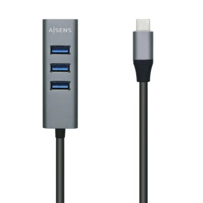 Hub USB Tipo-C Aisens A109-0508/ 4xUSB