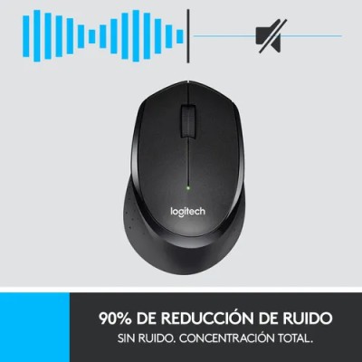 Logitech Silent Plus M330 Ratón Inalámbrico, 6 botones