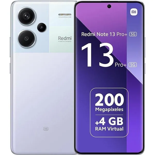 Xiaomi Redmi Note 13 Pro+ 5G Púrpura 512GB 12GB 6.67"