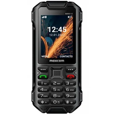 Teléfono Móvil Ruggerizado Maxcom Strong MM918 4G VoLTE/ Negro