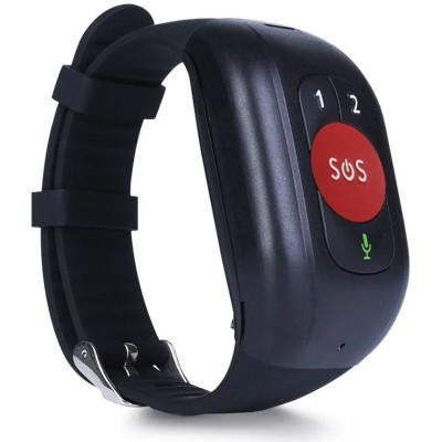 Pulsera Smartband Leotec Senior Smart Band 4G/ Roja y Negra