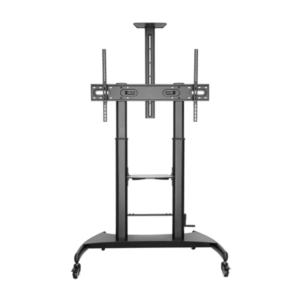 Soporte de Suelo Inclinable con Ruedas y Manivela Aisens FT100TE-123 para TV 60-100'/ hasta 100kg