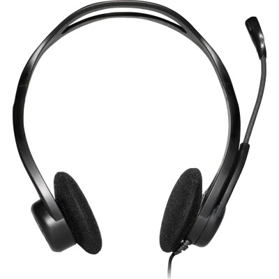 Logitech 960 Auriculares con Micrófono para PC, USB Negros